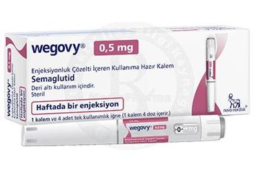 WEGOVY 0.5 MG ENJEKSIYONLUK COZELTI I�EREN KULLANIMA HAZIR KALEM (1 KALEM)